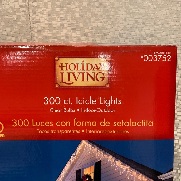 NEW NEVER USED 300ct Icicle Lights - Picture 2 of 4